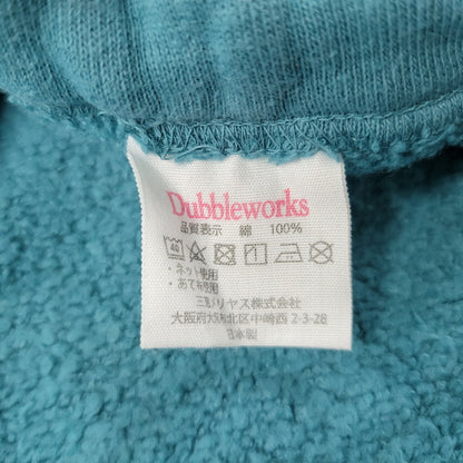 【中古品】【メンズ】 DOUBLE WORKS ダブルワークス SWEATSHIRT スウェットシャツ トレーナー トップス 長袖 145-260312-kh-05-izu サイズ：XXL カラー：ターコイズ 万代Net店