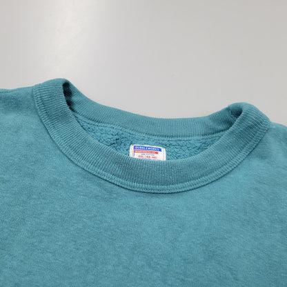 【中古品】【メンズ】 DOUBLE WORKS ダブルワークス SWEATSHIRT スウェットシャツ トレーナー トップス 長袖 145-260312-kh-05-izu サイズ：XXL カラー：ターコイズ 万代Net店