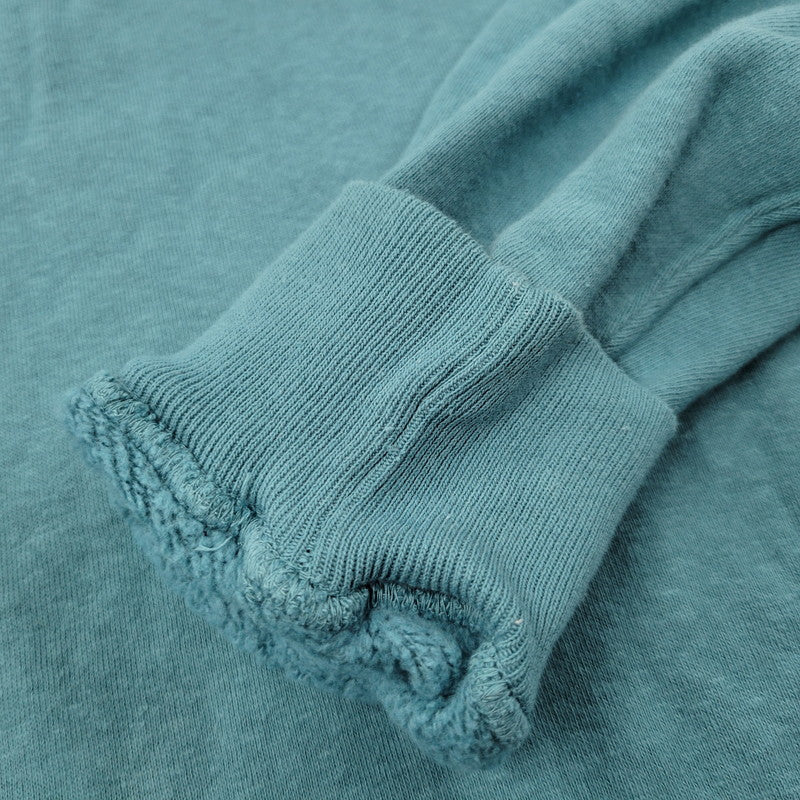 【中古品】【メンズ】 DOUBLE WORKS ダブルワークス SWEATSHIRT スウェットシャツ トレーナー トップス 長袖 145-260312-kh-05-izu サイズ：XXL カラー：ターコイズ 万代Net店