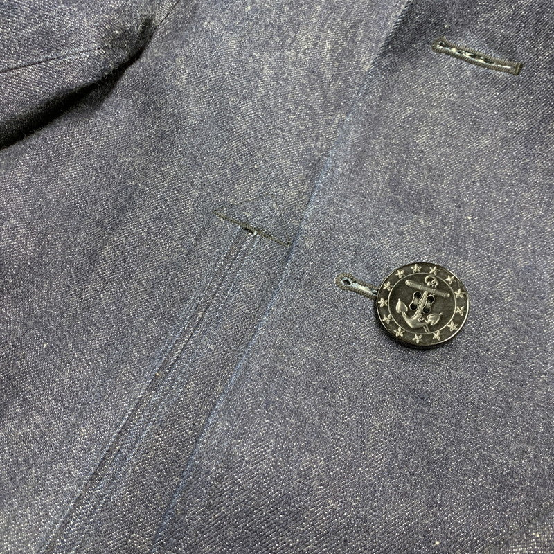 【中古品】【メンズ】 LOT2205 WW1 STYLE U.S.NAVY 13STARS PEA COAT 13スター ピーコート アウター 145-260307-kh-07-izu サイズ：40 カラー：インディゴ 万代Net店