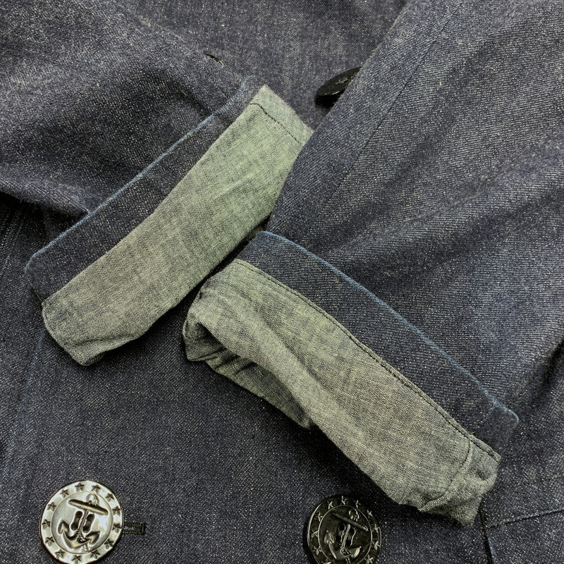 【中古品】【メンズ】 LOT2205 WW1 STYLE U.S.NAVY 13STARS PEA COAT 13スター ピーコート アウター 145-260307-kh-07-izu サイズ：40 カラー：インディゴ 万代Net店
