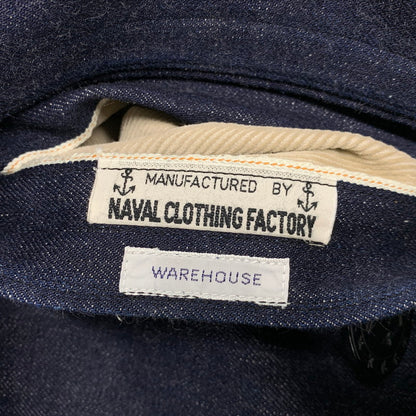 【中古品】【メンズ】 LOT2205 WW1 STYLE U.S.NAVY 13STARS PEA COAT 13スター ピーコート アウター 145-260307-kh-07-izu サイズ：40 カラー：インディゴ 万代Net店