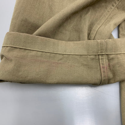 【中古品】【メンズ】 WAREHOUSE ウエアハウス USMC HERRINGBONE MONKEY PANTS ヘリンボーン モンキー パンツ ボトムス 156-260307-kh-11-izu サイズ：33 カラー：カーキ 万代Net店