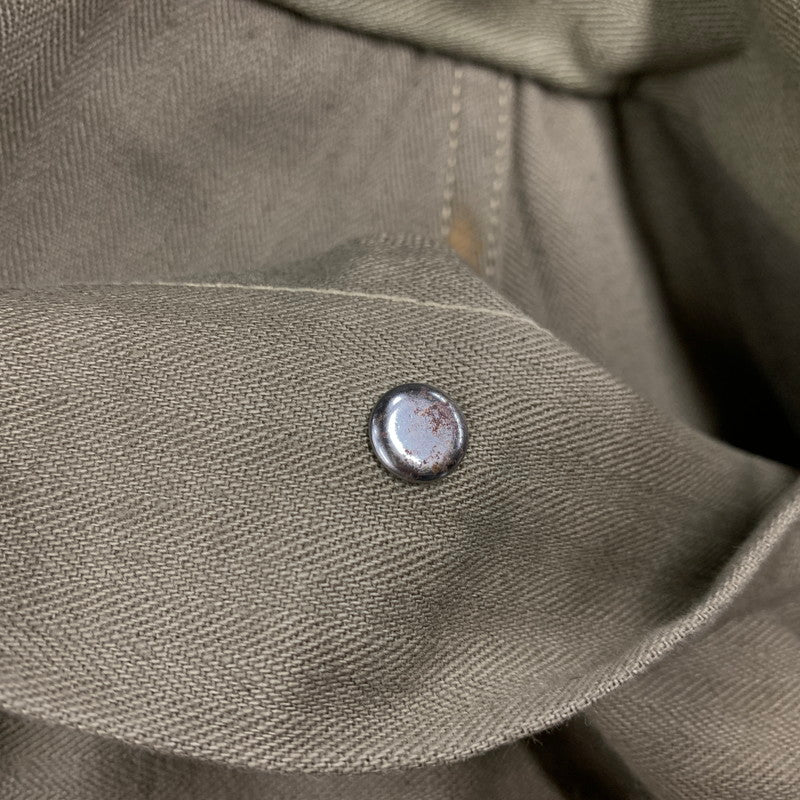 【中古品】【メンズ】 WAREHOUSE ウエアハウス USMC HERRINGBONE MONKEY PANTS ヘリンボーン モンキー パンツ ボトムス 156-260307-kh-11-izu サイズ：33 カラー：カーキ 万代Net店