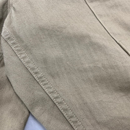 【中古品】【メンズ】 WAREHOUSE ウエアハウス USMC HERRINGBONE MONKEY PANTS ヘリンボーン モンキー パンツ ボトムス 156-260307-kh-11-izu サイズ：33 カラー：カーキ 万代Net店