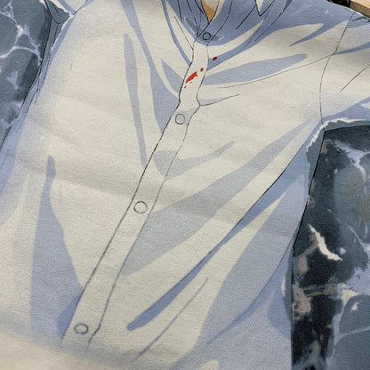 【中古美品】【メンズ】 GEEKS RULE ギークス ルール × CHAINSAW MAN THE MOVIE REZE チェンソーマン レゼ ARC 15 SILKSCREEN PRINTING T SHIRT VOL.03 シルクスクリーン プリント Tシャツ 142-260307-kh-09-izu サイズ：XXL カラー：ホワイト 万代Net店