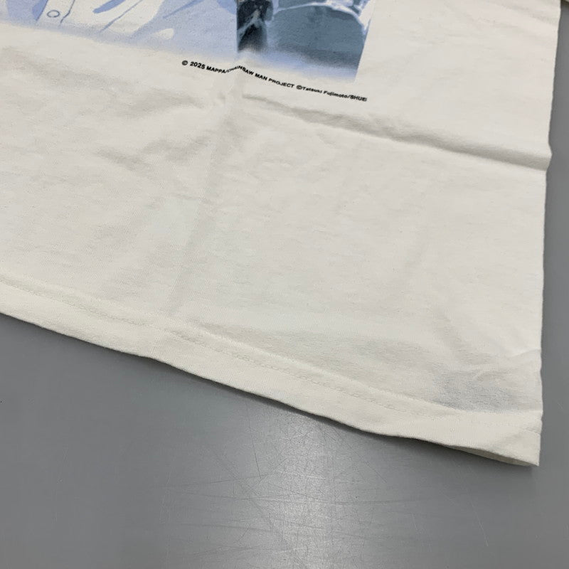 【中古美品】【メンズ】 GEEKS RULE ギークス ルール × CHAINSAW MAN THE MOVIE REZE チェンソーマン レゼ ARC 15 SILKSCREEN PRINTING T SHIRT VOL.03 シルクスクリーン プリント Tシャツ 142-260307-kh-09-izu サイズ：XXL カラー：ホワイト 万代Net店