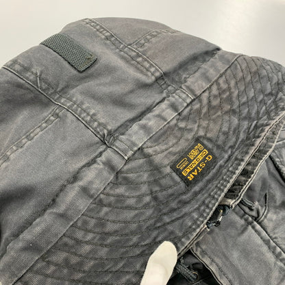 【現状渡し品】【メンズ】 G-STAR RAW ジースター ロウ MULTI POCKET HOODED DUCK JACKET マルチポケット フーデッド ダック ジャケット アウター 141-260313-ya-02-izu サイズ：L カラー：GRAY 万代Net店