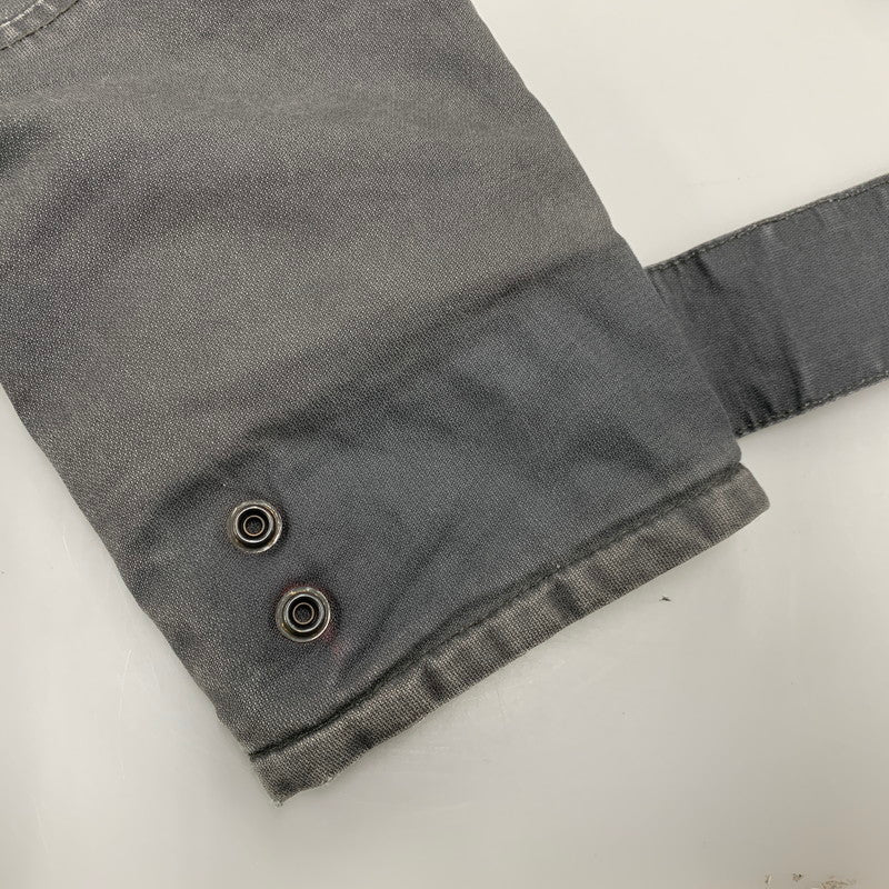 【現状渡し品】【メンズ】 G-STAR RAW ジースター ロウ MULTI POCKET HOODED DUCK JACKET マルチポケット フーデッド ダック ジャケット アウター 141-260313-ya-02-izu サイズ：L カラー：GRAY 万代Net店