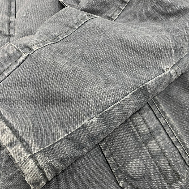 【現状渡し品】【メンズ】 G-STAR RAW ジースター ロウ MULTI POCKET HOODED DUCK JACKET マルチポケット フーデッド ダック ジャケット アウター 141-260313-ya-02-izu サイズ：L カラー：GRAY 万代Net店