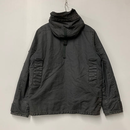 【現状渡し品】【メンズ】 G-STAR RAW ジースター ロウ MULTI POCKET HOODED DUCK JACKET マルチポケット フーデッド ダック ジャケット アウター 141-260313-ya-02-izu サイズ：L カラー：GRAY 万代Net店