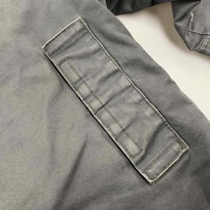 【現状渡し品】【メンズ】 G-STAR RAW ジースター ロウ MULTI POCKET HOODED DUCK JACKET マルチポケット フーデッド ダック ジャケット アウター 141-260313-ya-02-izu サイズ：L カラー：GRAY 万代Net店