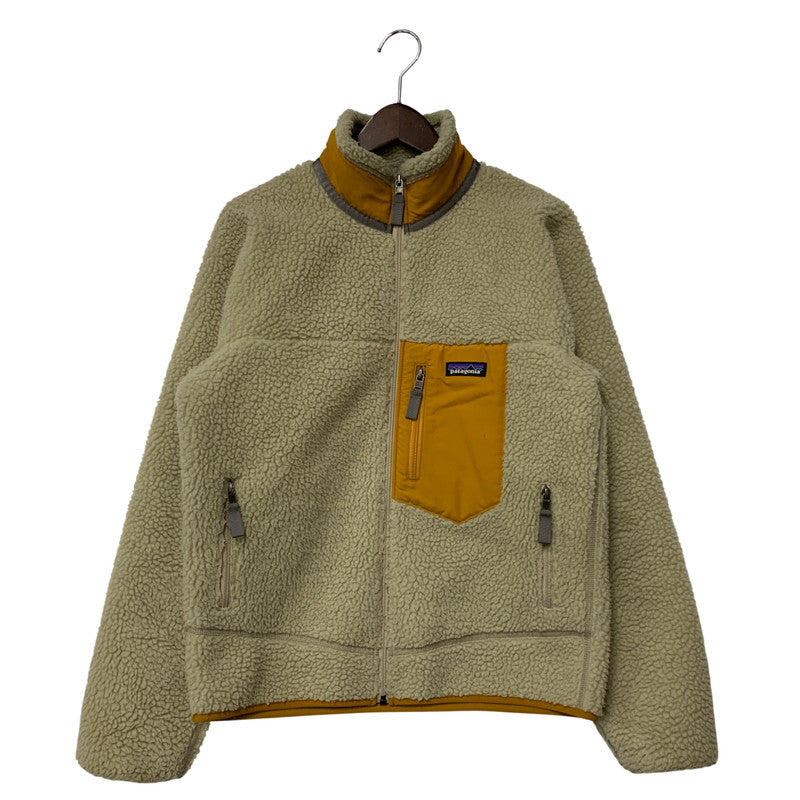 【中古品】【メンズ】 patagonia パタゴニア STY23056FA19 CLASSIC RETRO-X JACKET クラシック レトロX フリース ジャケット アウター 144-260307-kh-06-izu サイズ：S カラー：ベージュ 万代Net店