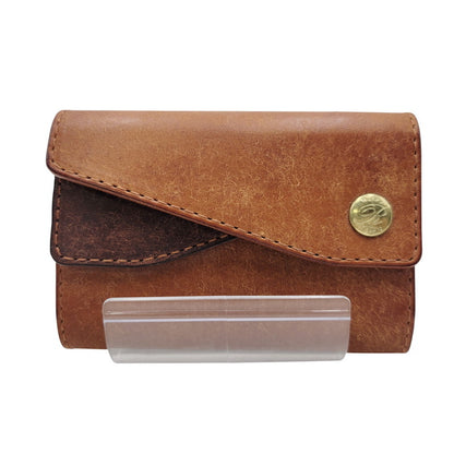 【中古品】【メンズ/レディース】 RYU リュウ BUSINESS CARDCASE ビジネス カードケース 200-260311-cs-11-izu カラー：ブラウン 万代Net店