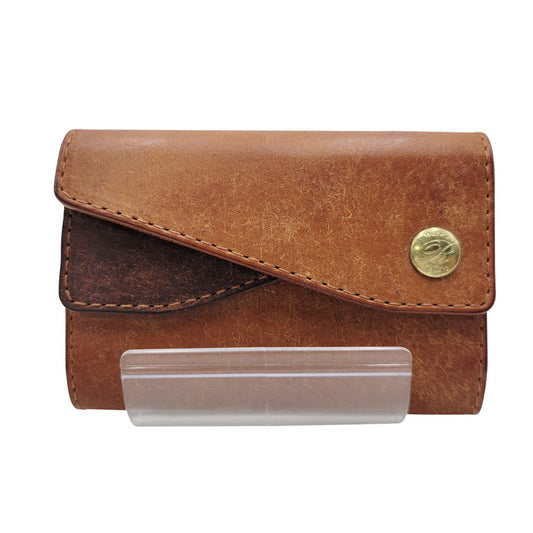 【中古品】【メンズ/レディース】 RYU リュウ BUSINESS CARDCASE ビジネス カードケース 200-260311-cs-11-izu カラー：ブラウン 万代Net店