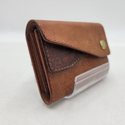 【中古品】【メンズ/レディース】 RYU リュウ BUSINESS CARDCASE ビジネス カードケース 200-260311-cs-11-izu カラー：ブラウン 万代Net店