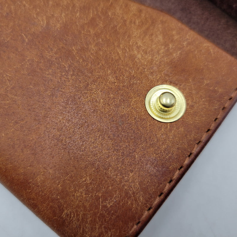 【中古品】【メンズ/レディース】 RYU リュウ BUSINESS CARDCASE ビジネス カードケース 200-260311-cs-11-izu カラー：ブラウン 万代Net店
