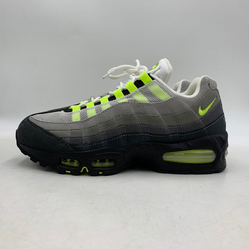 【中古品】【メンズ】 HM4740-001 AIR MAXエア マックス 95 OG BIG BUBBLEビッグ バブル (2025 2026) スニーカー 靴 シューズ 160-260308-mh-01-izu サイズ：27.0cm カラー：Black / Cool Grey / Neon Yellow 万代Net店