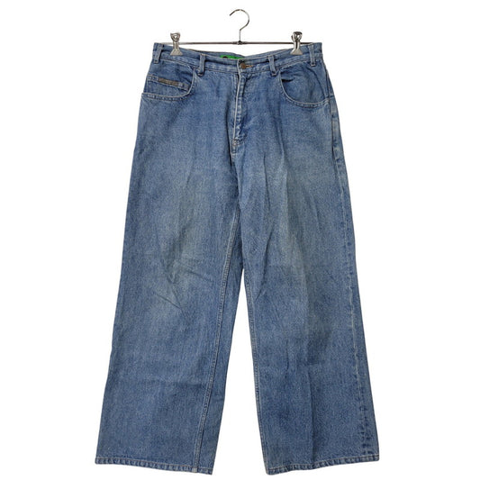 【中古品】【メンズ】 GOURMET JEANS グルメジーンズ TYPE-1 BAGGY DENIM PANTS バギー デニム パンツ ボトムス 151-260308-kh-05-izu サイズ：L カラー：インディゴ 万代Net店