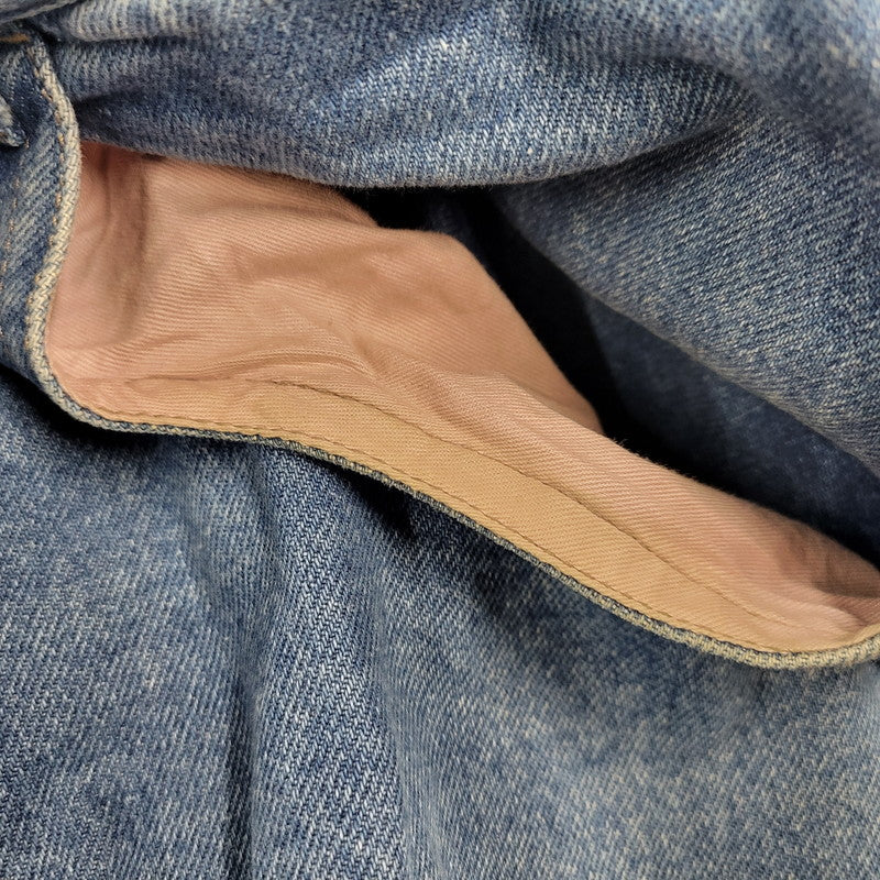 【中古品】【メンズ】 GOURMET JEANS グルメジーンズ TYPE-1 BAGGY DENIM PANTS バギー デニム パンツ ボトムス 151-260308-kh-05-izu サイズ：L カラー：インディゴ 万代Net店
