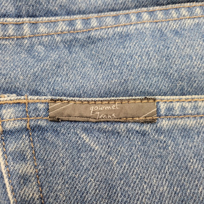 【中古品】【メンズ】 GOURMET JEANS グルメジーンズ TYPE-1 BAGGY DENIM PANTS バギー デニム パンツ ボトムス 151-260308-kh-05-izu サイズ：L カラー：インディゴ 万代Net店
