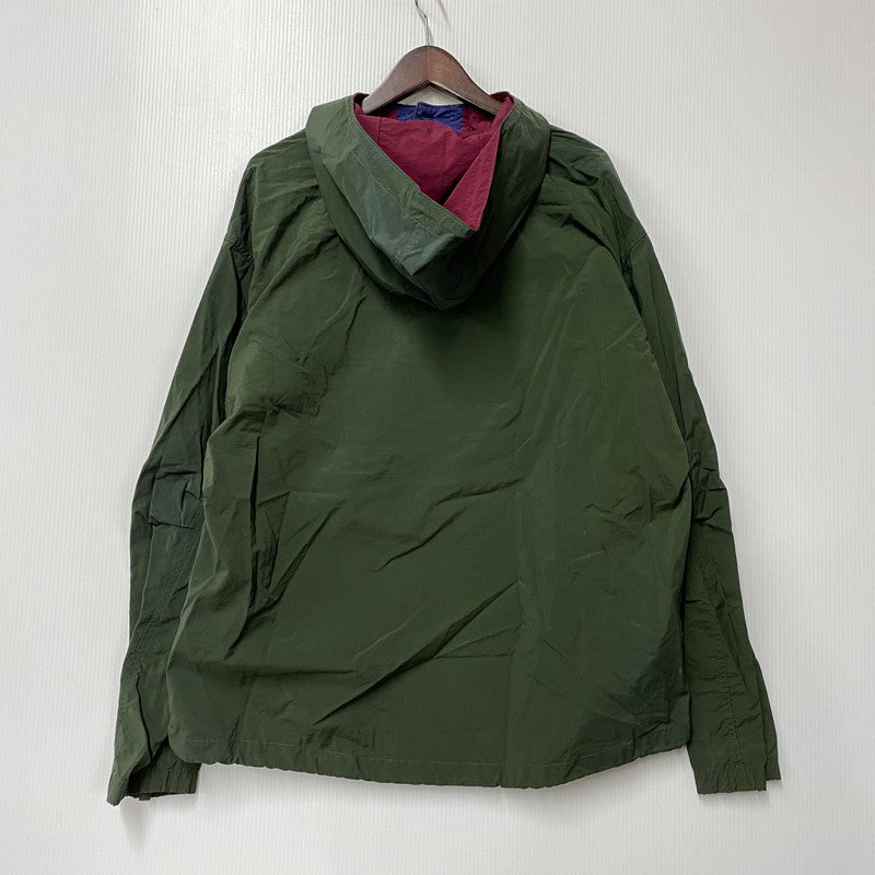 【中古品】【メンズ】 NYLON ANORAK PARKA ナイロン アノラック パーカー アウター 144-260315-kh-12-izu カラー：グリーン 万代Net店