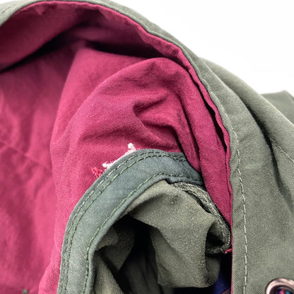 【中古品】【メンズ】 NYLON ANORAK PARKA ナイロン アノラック パーカー アウター 144-260315-kh-12-izu カラー：グリーン 万代Net店