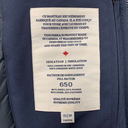 【中古品】【メンズ】 QUARTZ×JOURNAL STANDARD クォーツ×ジャーナルスタンダード QC-010076 CHAMPLAIN 650FILL DOWN COAT シャプレイン ダウン コート アウター 144-260309-cs-20-izu サイズ：XS カラー：ネイビー 万代Net店