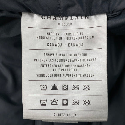 【中古品】【メンズ】 QUARTZ×JOURNAL STANDARD クォーツ×ジャーナルスタンダード QC-010076 CHAMPLAIN 650FILL DOWN COAT シャプレイン ダウン コート アウター 144-260309-cs-20-izu サイズ：XS カラー：ネイビー 万代Net店