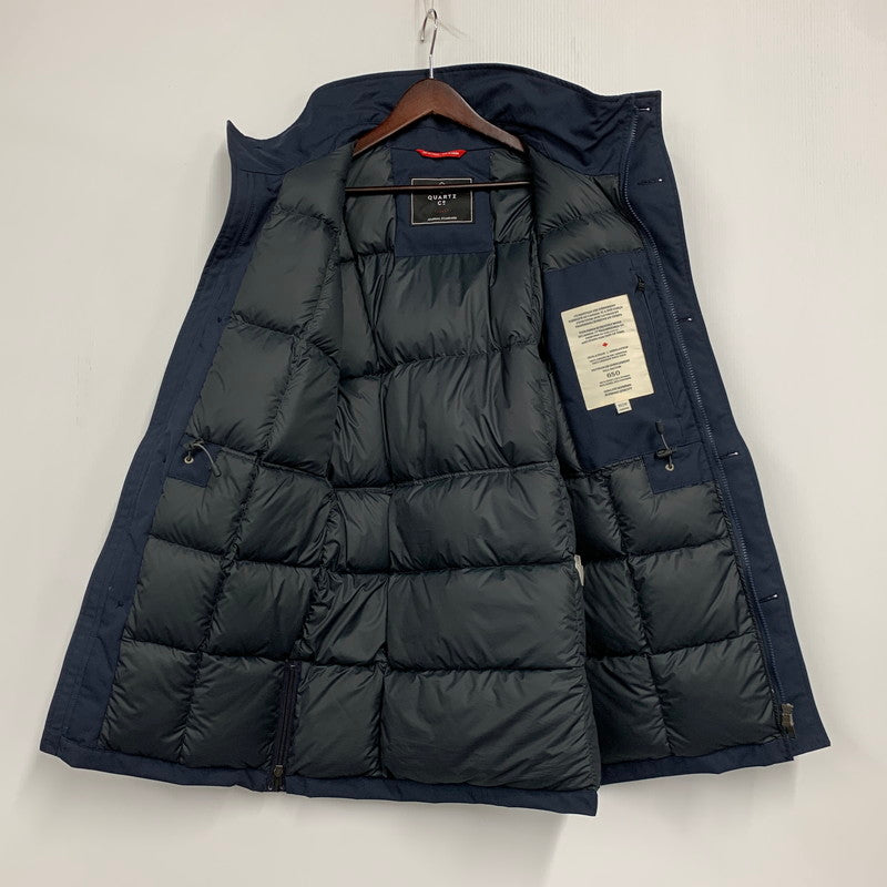 【中古品】【メンズ】 QUARTZ×JOURNAL STANDARD クォーツ×ジャーナルスタンダード QC-010076 CHAMPLAIN 650FILL DOWN COAT シャプレイン ダウン コート アウター 144-260309-cs-20-izu サイズ：XS カラー：ネイビー 万代Net店