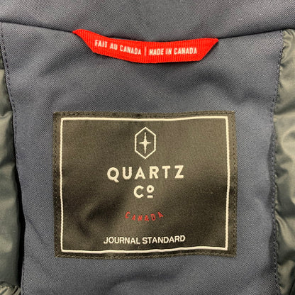 【中古品】【メンズ】 QUARTZ×JOURNAL STANDARD クォーツ×ジャーナルスタンダード QC-010076 CHAMPLAIN 650FILL DOWN COAT シャプレイン ダウン コート アウター 144-260309-cs-20-izu サイズ：XS カラー：ネイビー 万代Net店