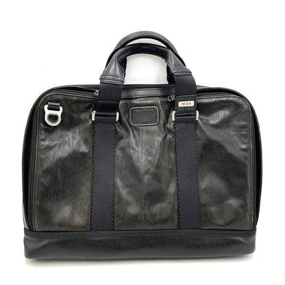 【中古品】【メンズ】 92390DL2 ALPHA BRAVO アルファ ブラボー ANDREWS SLIM LEATHER BRIEF アンドリュース スリム レザー ブリーフ バッグ カバン 鞄 188-260308-ya-12-izu カラー：ブラック 万代Net店