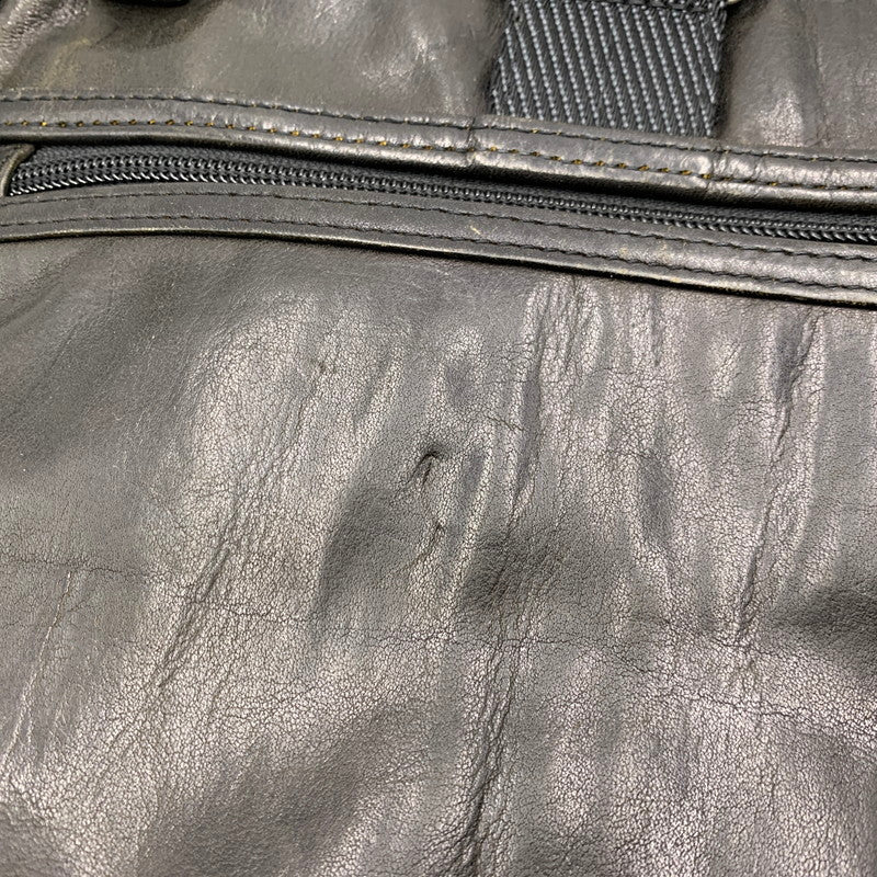 【中古品】【メンズ】 92390DL2 ALPHA BRAVO アルファ ブラボー ANDREWS SLIM LEATHER BRIEF アンドリュース スリム レザー ブリーフ バッグ カバン 鞄 188-260308-ya-12-izu カラー：ブラック 万代Net店