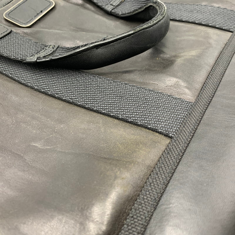 【中古品】【メンズ】 92390DL2 ALPHA BRAVO アルファ ブラボー ANDREWS SLIM LEATHER BRIEF アンドリュース スリム レザー ブリーフ バッグ カバン 鞄 188-260308-ya-12-izu カラー：ブラック 万代Net店