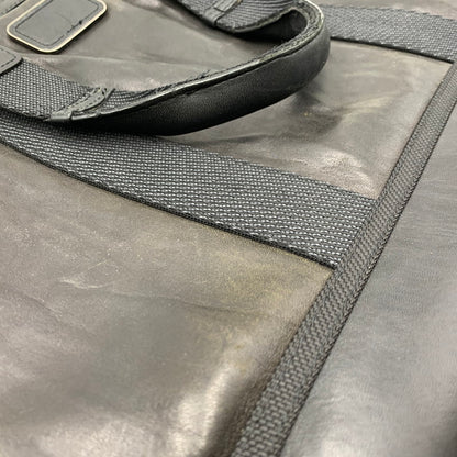 【中古品】【メンズ】 92390DL2 ALPHA BRAVO アルファ ブラボー ANDREWS SLIM LEATHER BRIEF アンドリュース スリム レザー ブリーフ バッグ カバン 鞄 188-260308-ya-12-izu カラー：ブラック 万代Net店