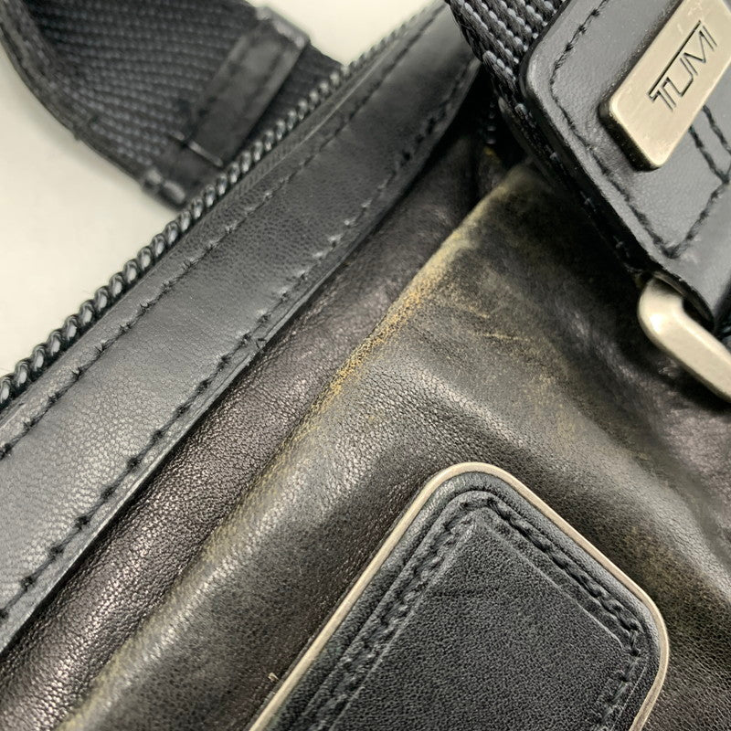 【中古品】【メンズ】 92390DL2 ALPHA BRAVO アルファ ブラボー ANDREWS SLIM LEATHER BRIEF アンドリュース スリム レザー ブリーフ バッグ カバン 鞄 188-260308-ya-12-izu カラー：ブラック 万代Net店