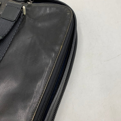 【中古品】【メンズ】 92390DL2 ALPHA BRAVO アルファ ブラボー ANDREWS SLIM LEATHER BRIEF アンドリュース スリム レザー ブリーフ バッグ カバン 鞄 188-260308-ya-12-izu カラー：ブラック 万代Net店