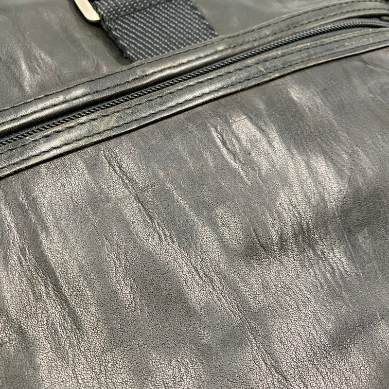 【中古品】【メンズ】 92390DL2 ALPHA BRAVO アルファ ブラボー ANDREWS SLIM LEATHER BRIEF アンドリュース スリム レザー ブリーフ バッグ カバン 鞄 188-260308-ya-12-izu カラー：ブラック 万代Net店