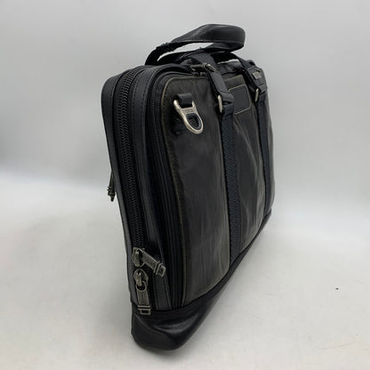 【中古品】【メンズ】 92390DL2 ALPHA BRAVO アルファ ブラボー ANDREWS SLIM LEATHER BRIEF アンドリュース スリム レザー ブリーフ バッグ カバン 鞄 188-260308-ya-12-izu カラー：ブラック 万代Net店