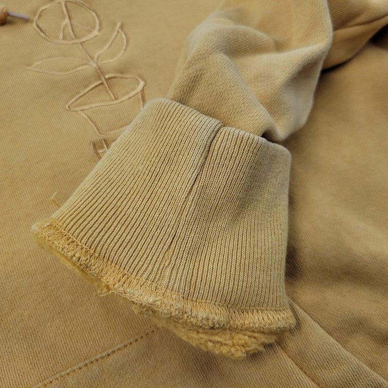 【中古品】【メンズ】 HANDLE WITH CARE HOODIE 218108 フーディー パーカー 長袖 トップス 142-260314-as-19-izu サイズ：S カラー：イエロー 万代Net店