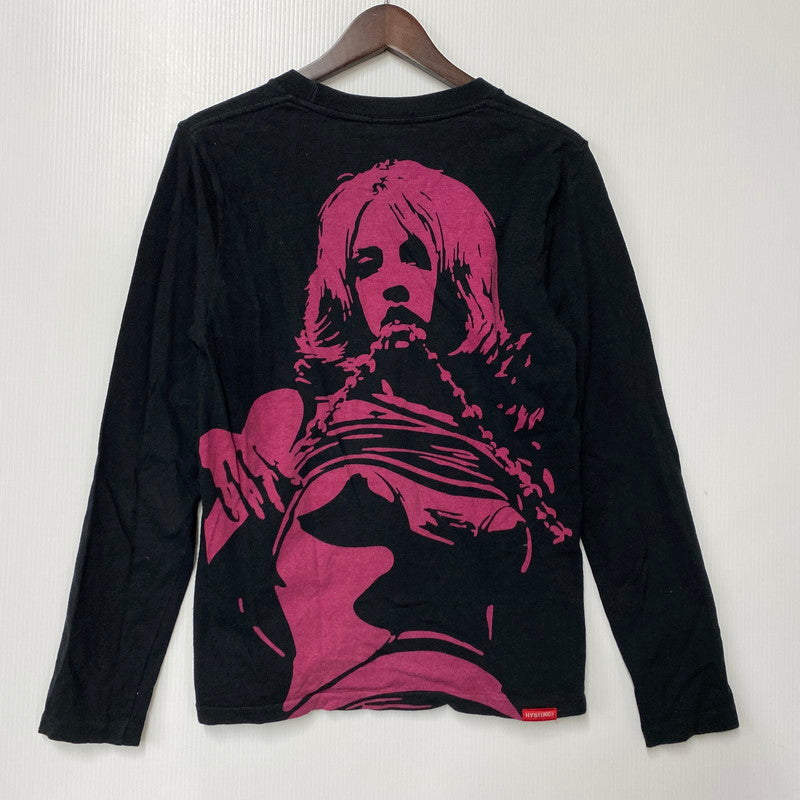 【中古品】【メンズ】 SEXY GIRL GRAPHIC LS TEE セクシー ガール グラフィック ロングスリーブ Tシャツ 長袖 トップス 140-260309-kh-03-izu カラー：ブラック 万代Net店