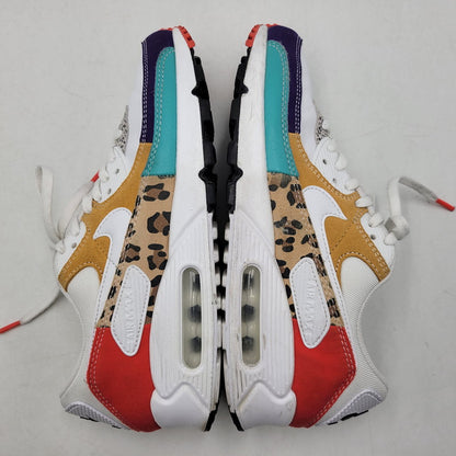 【中古品】【メンズ】 DH5075-100 WOMEN'S AIR MAX 90 SE ウィメンズ エア マックス 90 エスイー スニーカー シューズ 靴 160-260311-cs-19-izu サイズ：27cm カラー：WHITE/WHITE-LIGHT CURRY-HABANERO RED 万代Net店