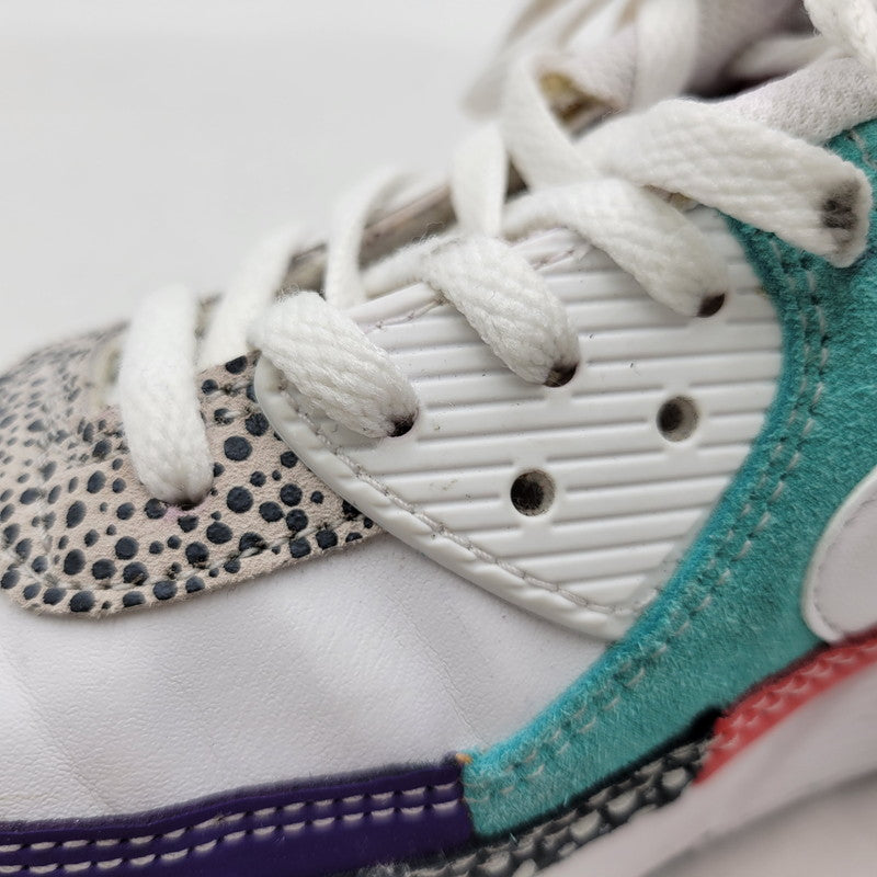 【中古品】【メンズ】 DH5075-100 WOMEN'S AIR MAX 90 SE ウィメンズ エア マックス 90 エスイー スニーカー シューズ 靴 160-260311-cs-19-izu サイズ：27cm カラー：WHITE/WHITE-LIGHT CURRY-HABANERO RED 万代Net店