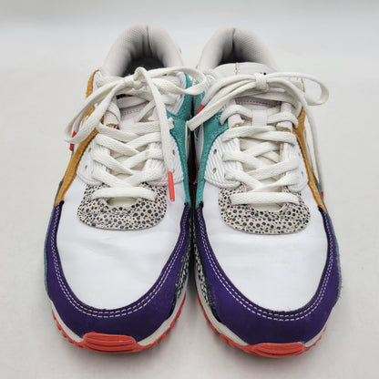 【中古品】【メンズ】 DH5075-100 WOMEN'S AIR MAX 90 SE ウィメンズ エア マックス 90 エスイー スニーカー シューズ 靴 160-260311-cs-19-izu サイズ：27cm カラー：WHITE/WHITE-LIGHT CURRY-HABANERO RED 万代Net店