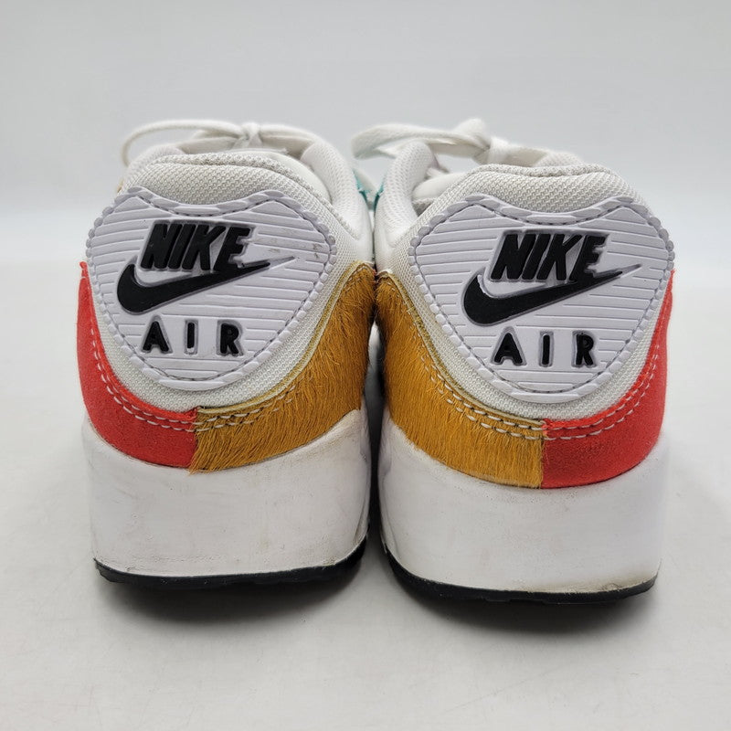 【中古品】【メンズ】 DH5075-100 WOMEN'S AIR MAX 90 SE ウィメンズ エア マックス 90 エスイー スニーカー シューズ 靴 160-260311-cs-19-izu サイズ：27cm カラー：WHITE/WHITE-LIGHT CURRY-HABANERO RED 万代Net店