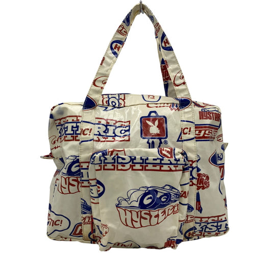 【現状渡し品】【メンズ/レディース】 00’S LOGO TOTE BAG ロゴ トート バッグ カバン 鞄 188-260309-cs-10-izu カラー：ホワイト 万代Net店
