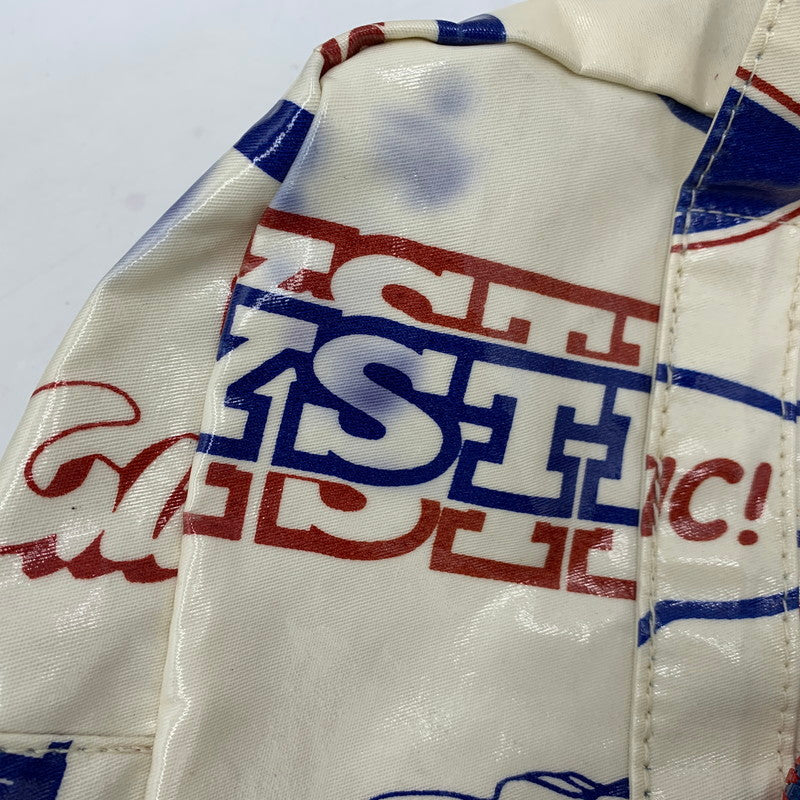 【現状渡し品】【メンズ/レディース】 00’S LOGO TOTE BAG ロゴ トート バッグ カバン 鞄 188-260309-cs-10-izu カラー：ホワイト 万代Net店