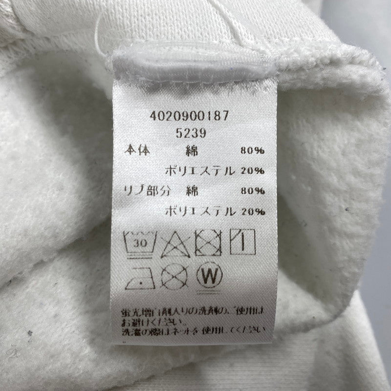 【中古品】【メンズ】 BOYS OF SUMMER ボーイズオブサマー UNDER R GRAPHIC SWEAT PULLOVER スウェット プルオーバー 長袖 トップス 142-260309-as-04-izu サイズ：L カラー：ホワイト×ブルー 万代Net店