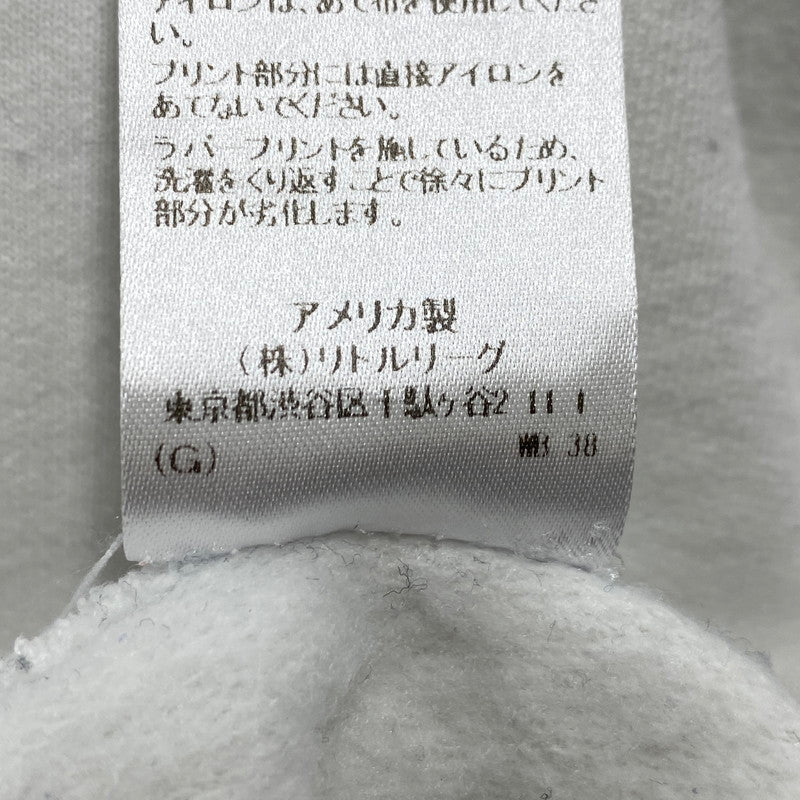 【中古品】【メンズ】 BOYS OF SUMMER ボーイズオブサマー UNDER R GRAPHIC SWEAT PULLOVER スウェット プルオーバー 長袖 トップス 142-260309-as-04-izu サイズ：L カラー：ホワイト×ブルー 万代Net店