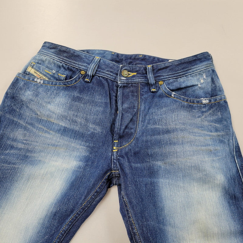 【中古品】【メンズ】 RUKY FLARE DENIM PANTS フレア デニムパンツ ジーンズ ボトムス 152-260314-as-21-izu サイズ：30×30 カラー：インディゴ 万代Net店